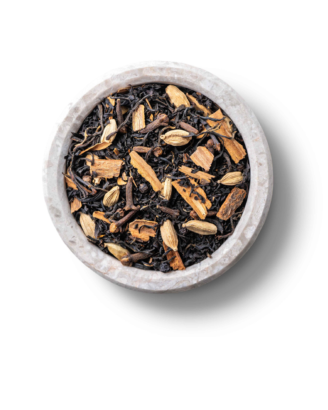 Bold Kenyan black tea awakened by<br> the rich flavours of East Africa's spice route.